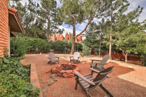 Modern W Sedona Home with Patio and Red Rock Views